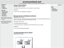 Tablet Screenshot of evereverland.net